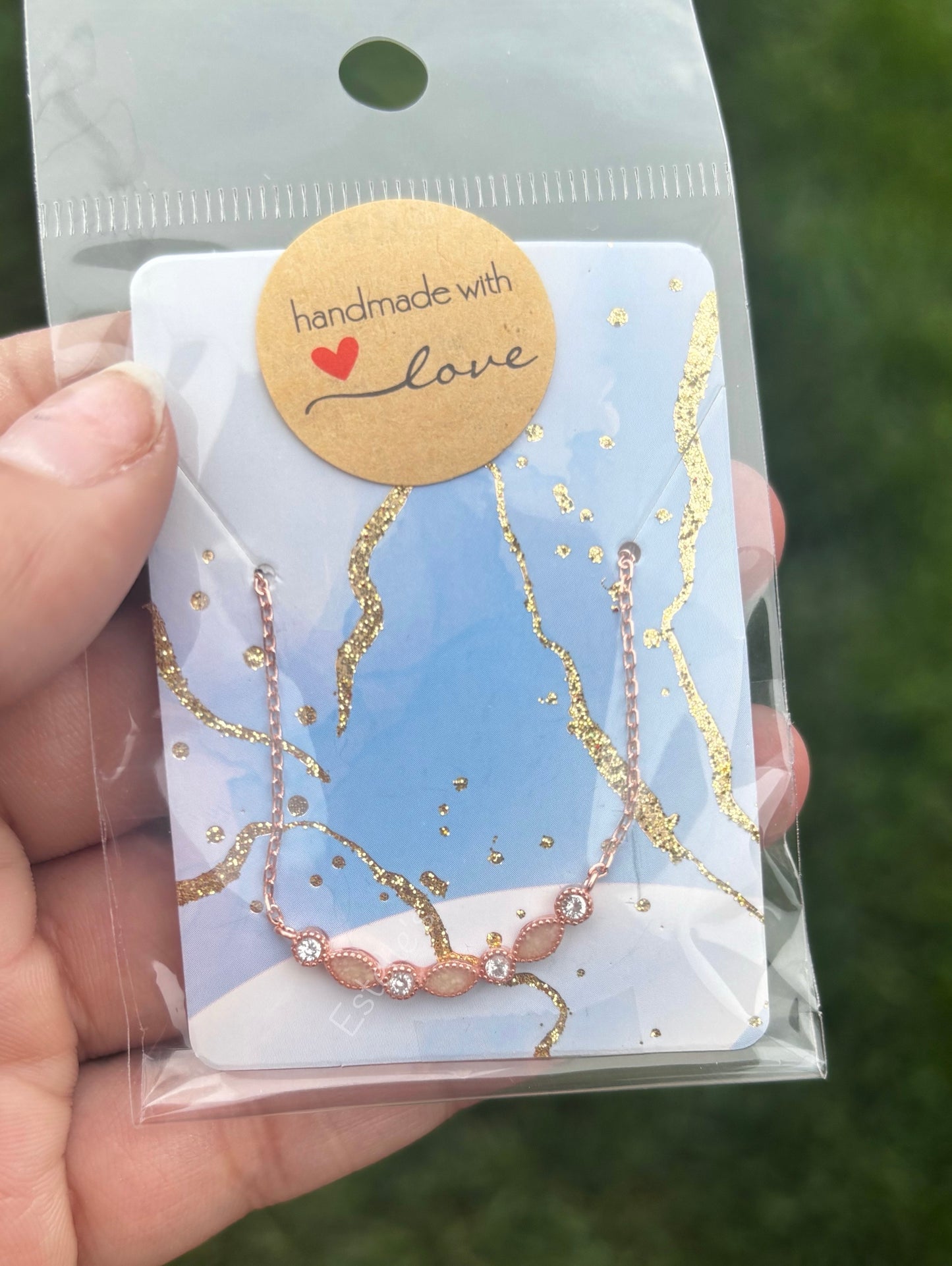 Birthstone Row Necklace