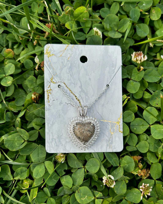 Bursting Heart Necklace