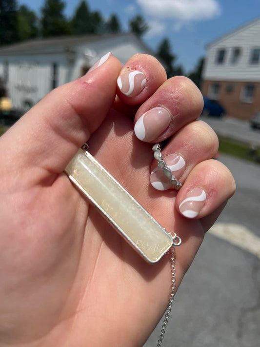 Horizontal Memory Bar Necklace