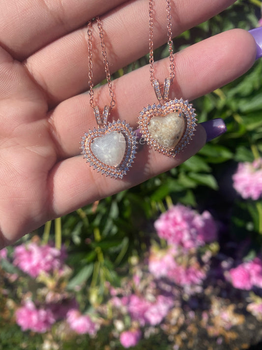 Bursting Heart Necklace